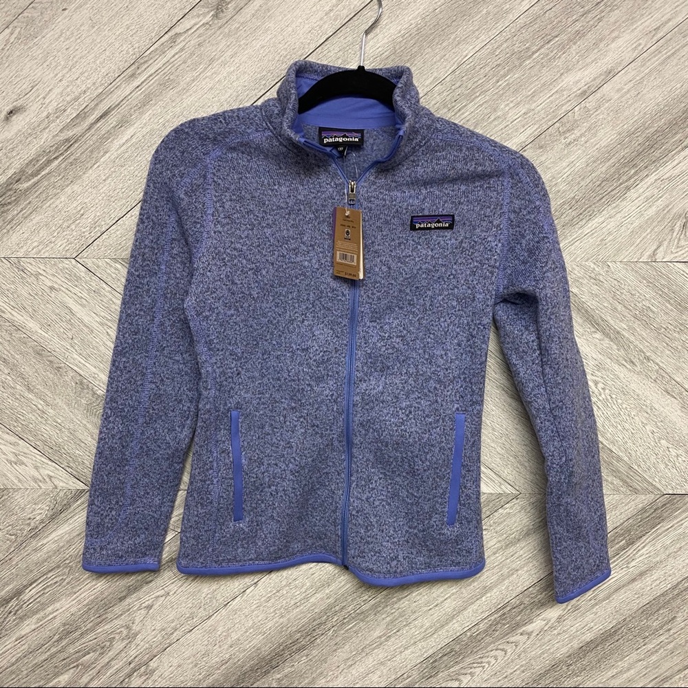Patagonia Better Sweater Fleece Jacket Light Blue - Picture 2 of 6